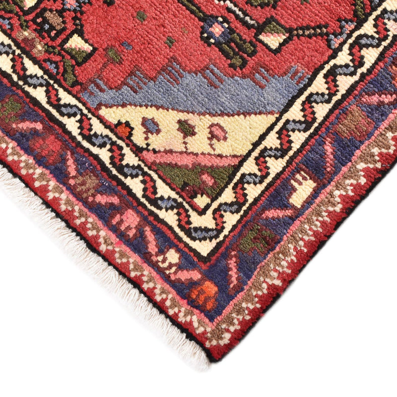 Alfombra persa - Nómada - 151 x 99 cm - rojo