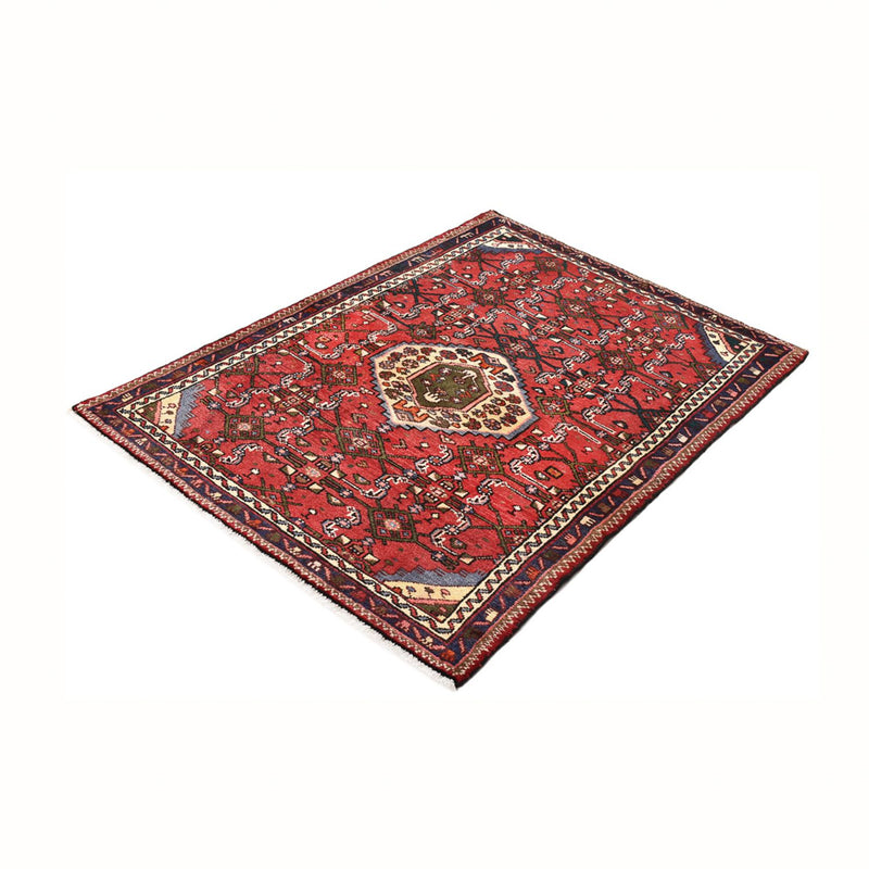 Alfombra persa - Nómada - 151 x 99 cm - rojo