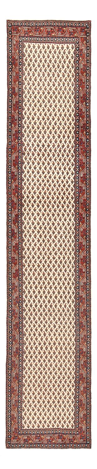 Alfombra de pasillo Alfombra persa - Clásica - 389 x 75 cm - beige claro