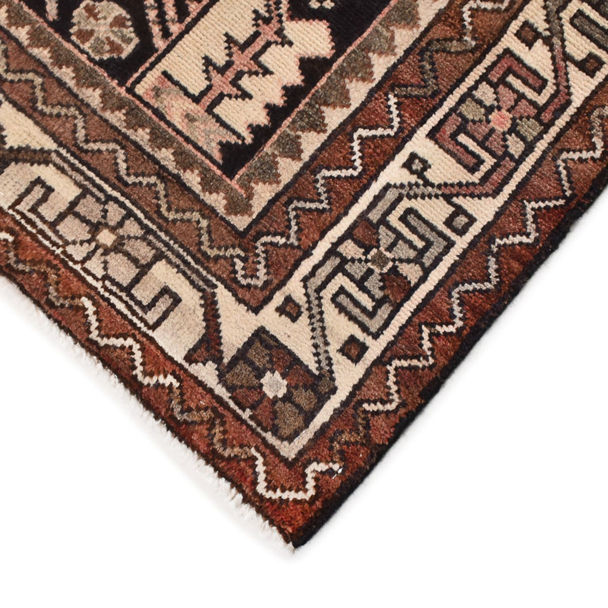 Alfombra persa - Nómada - 198 x 125 cm - multicolor