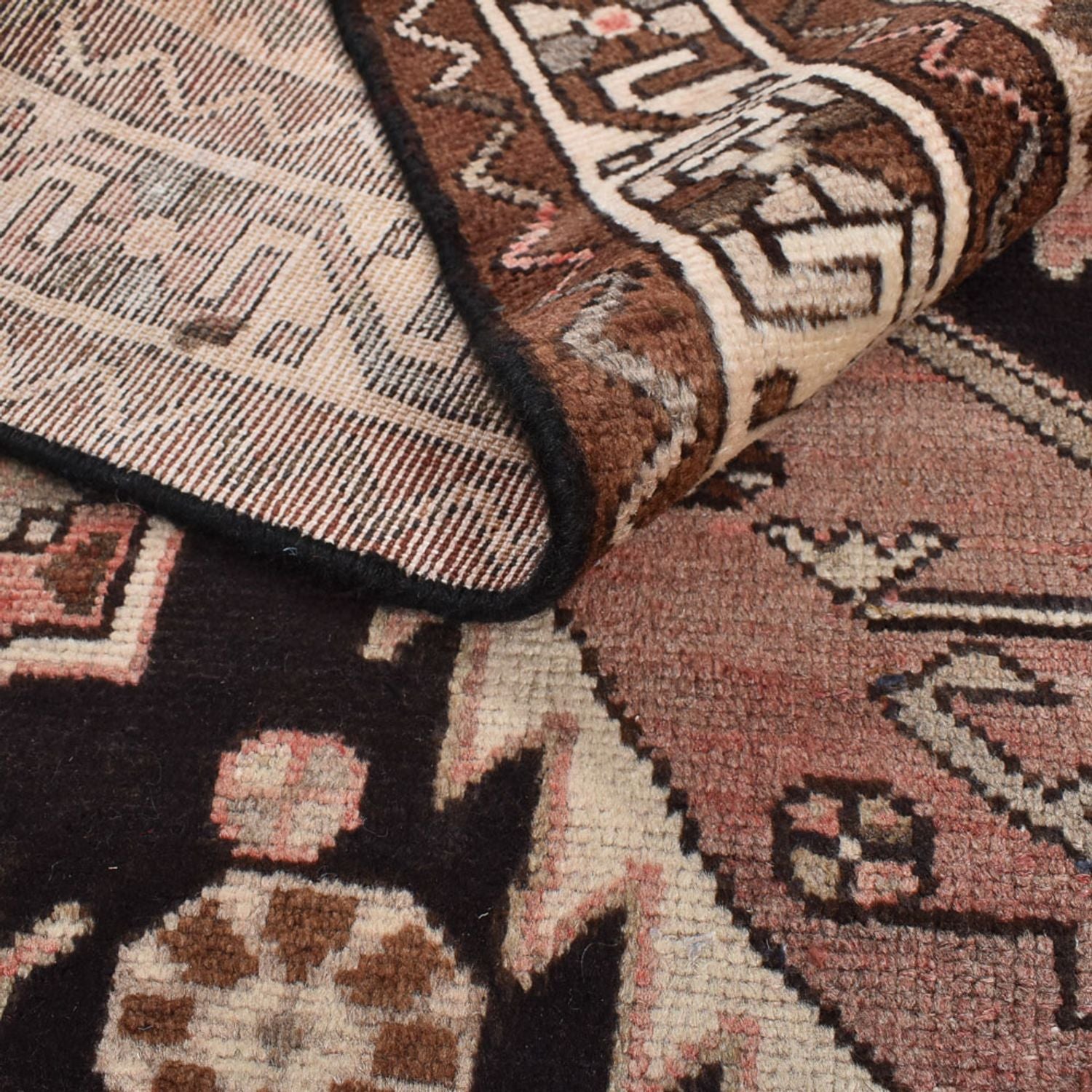 Alfombra persa - Nómada - 198 x 125 cm - multicolor