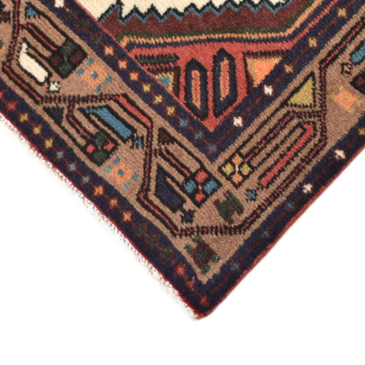 Alfombra de pasillo Alfombra persa - Nómada - 292 x 75 cm - rojo oscuro