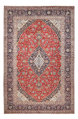 Alfombra persa - Keshan - 470 x 298 cm - rojo