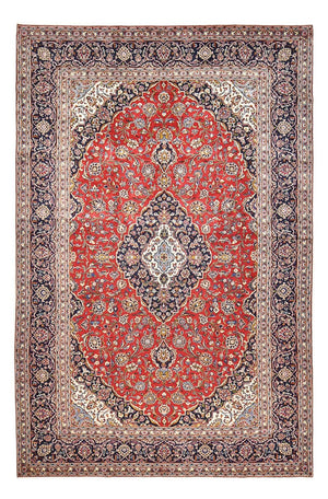 Alfombra persa - Keshan - 470 x 298 cm - rojo