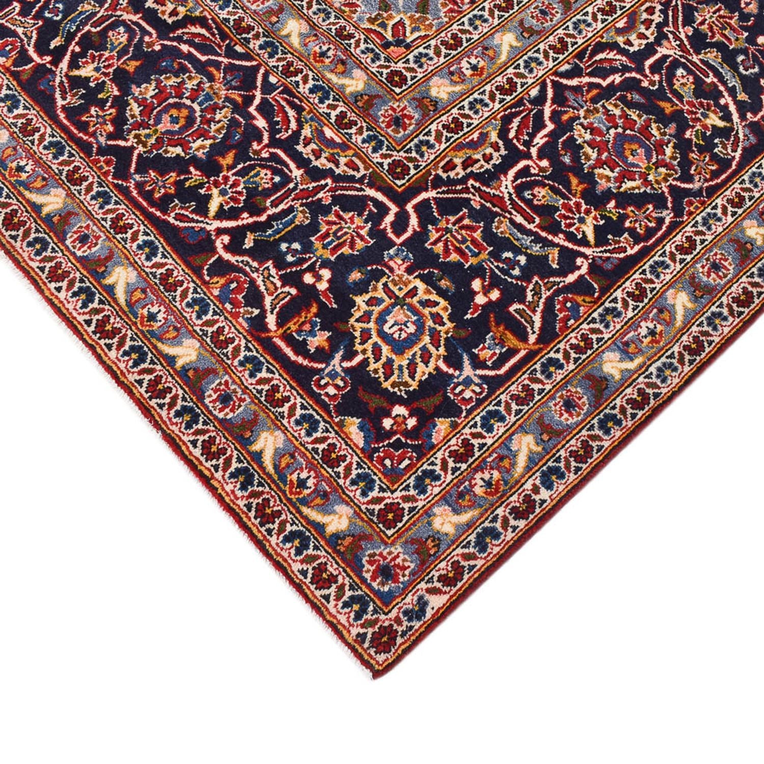 Alfombra persa - Keshan - 470 x 298 cm - rojo
