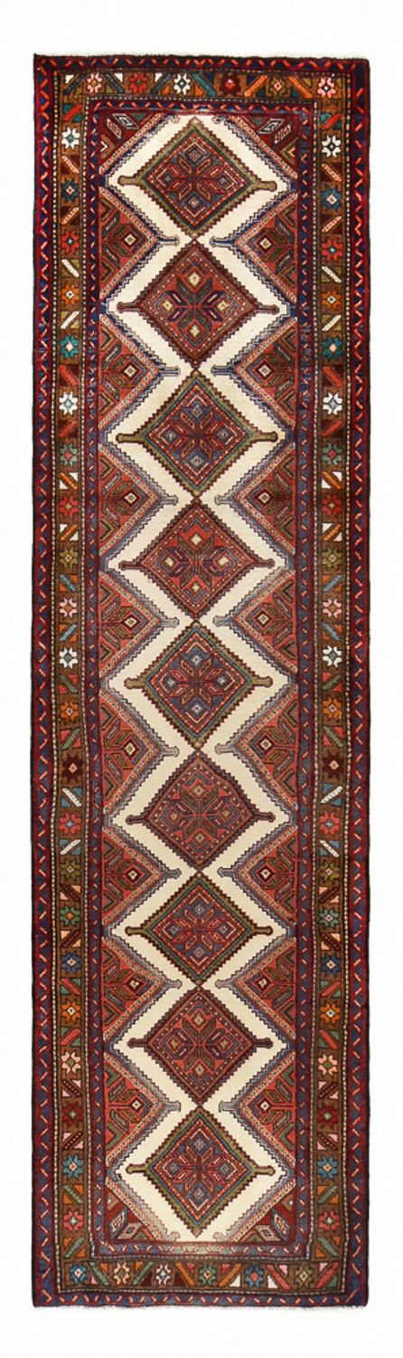 Alfombra de pasillo Alfombra persa - Nómada - 321 x 86 cm - rojo oscuro