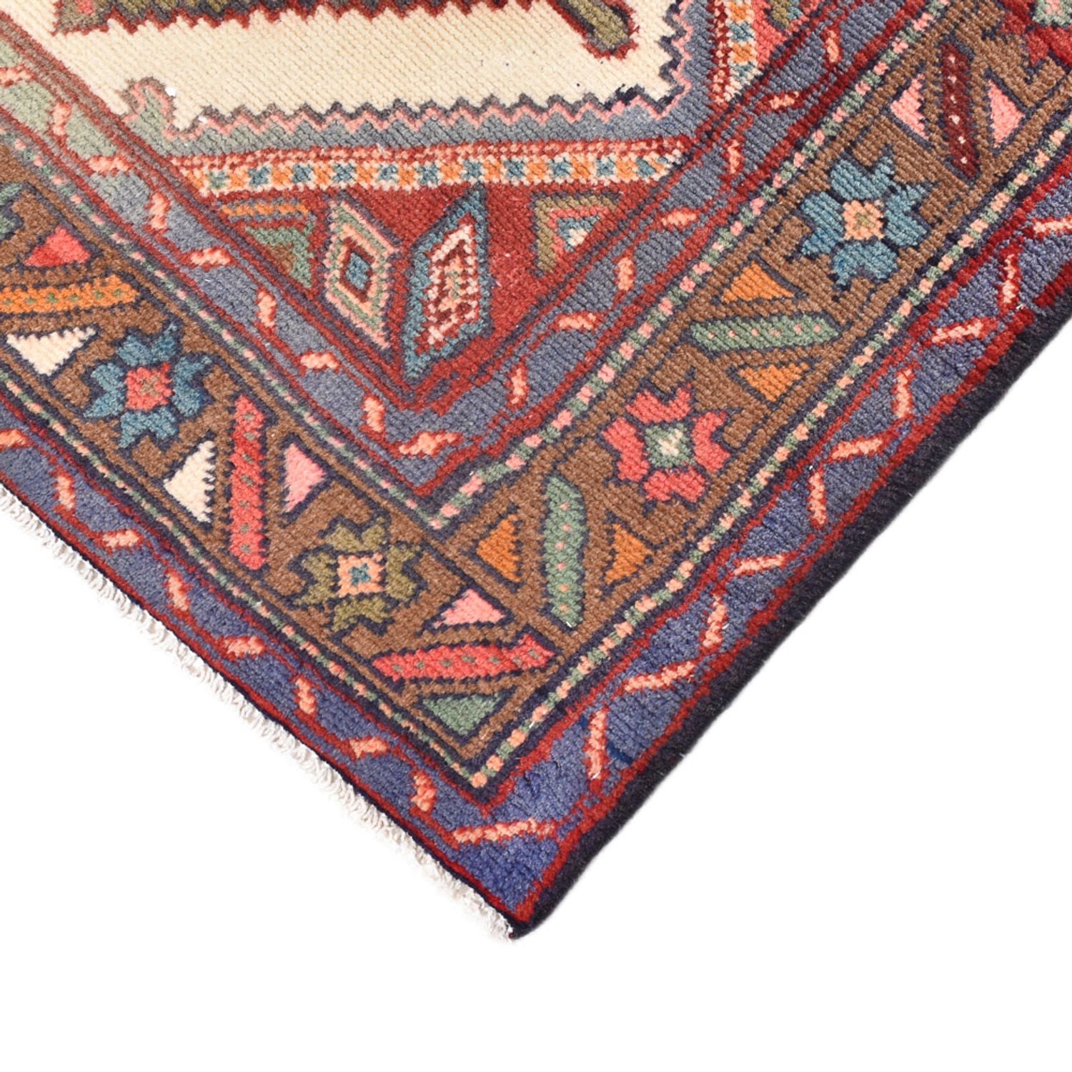 Alfombra de pasillo Alfombra persa - Nómada - 321 x 86 cm - rojo oscuro
