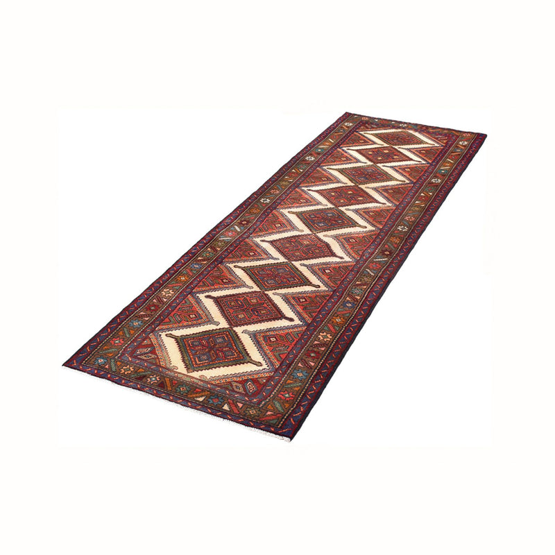 Alfombra de pasillo Alfombra persa - Nómada - 321 x 86 cm - rojo oscuro