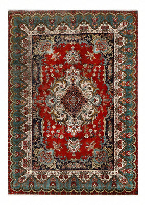 Alfombra persa - Tabriz - 385 x 283 cm - rojo