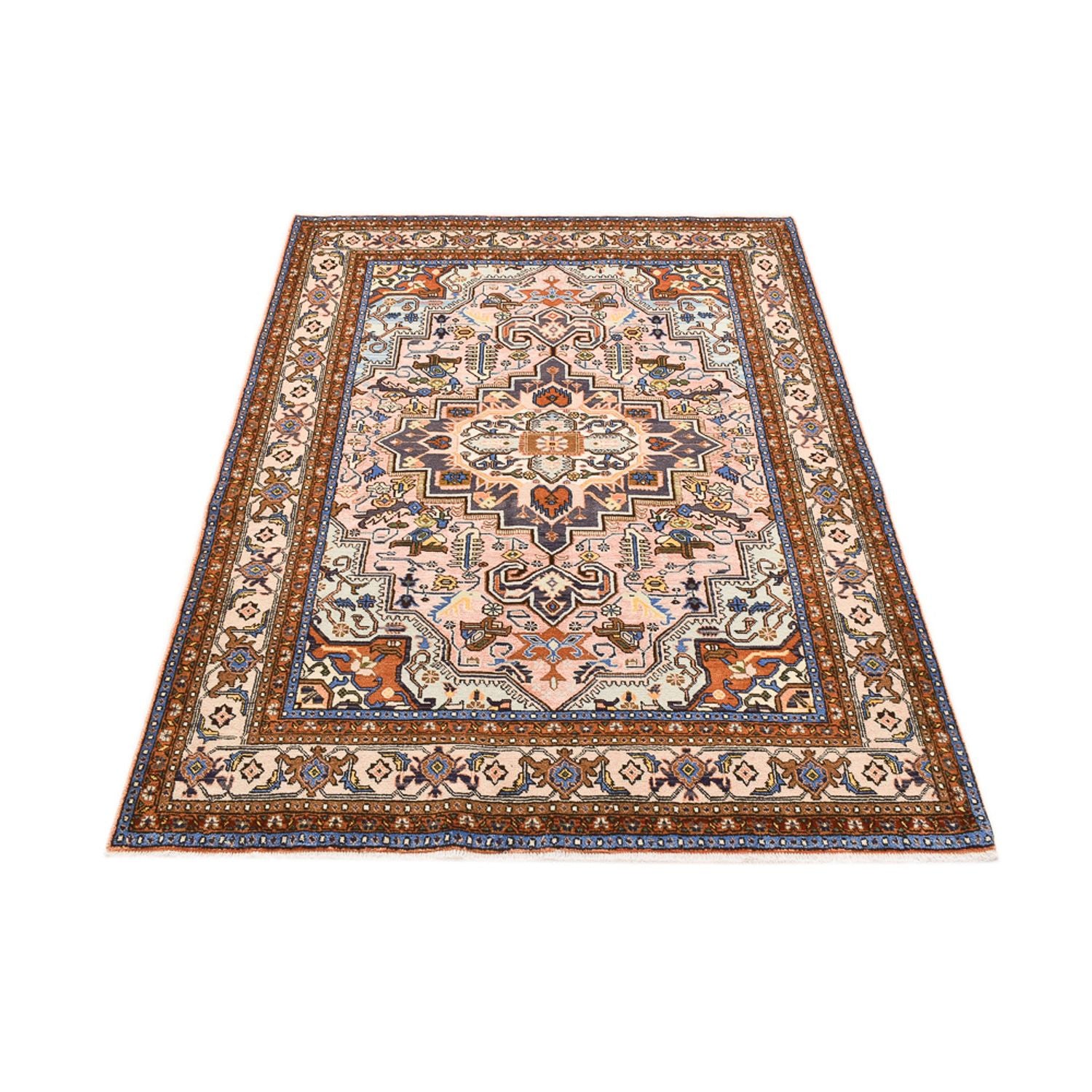 Alfombra persa - Nómada - 193 x 140 cm - multicolor