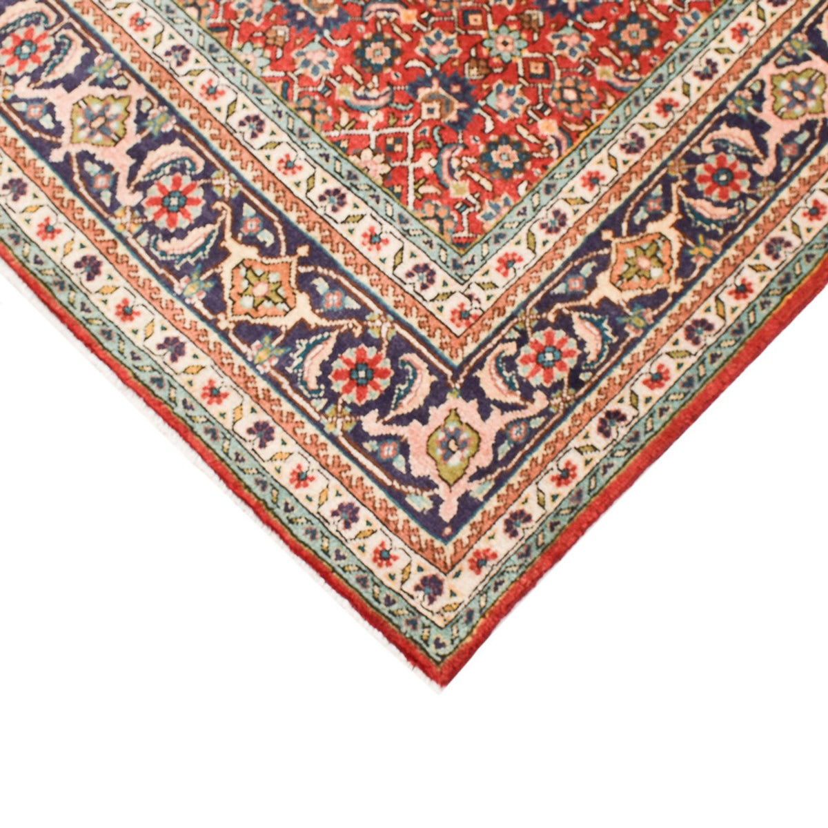 Alfombra persa - Tabriz - 200 x 141 cm - multicolor