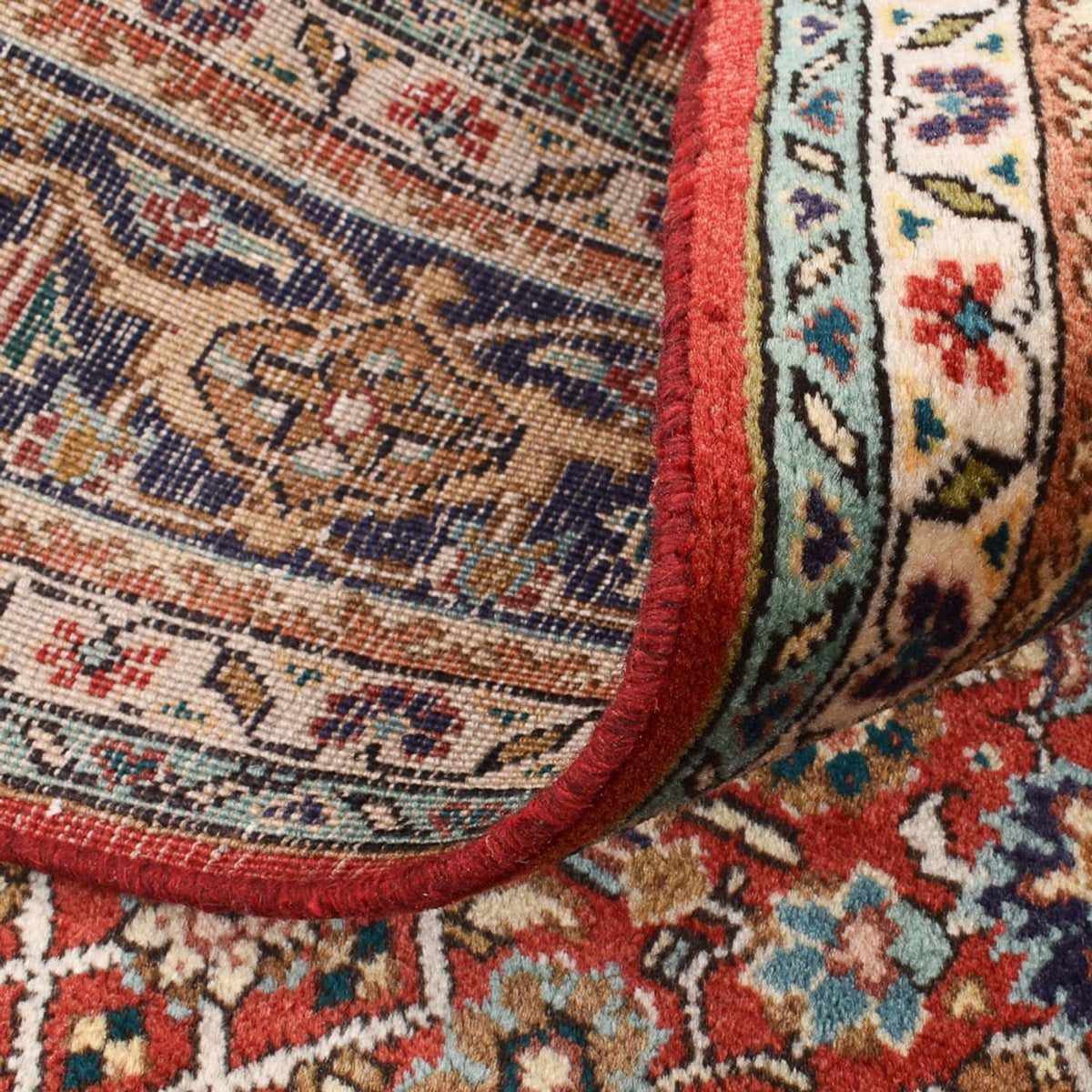 Alfombra persa - Tabriz - 200 x 141 cm - multicolor