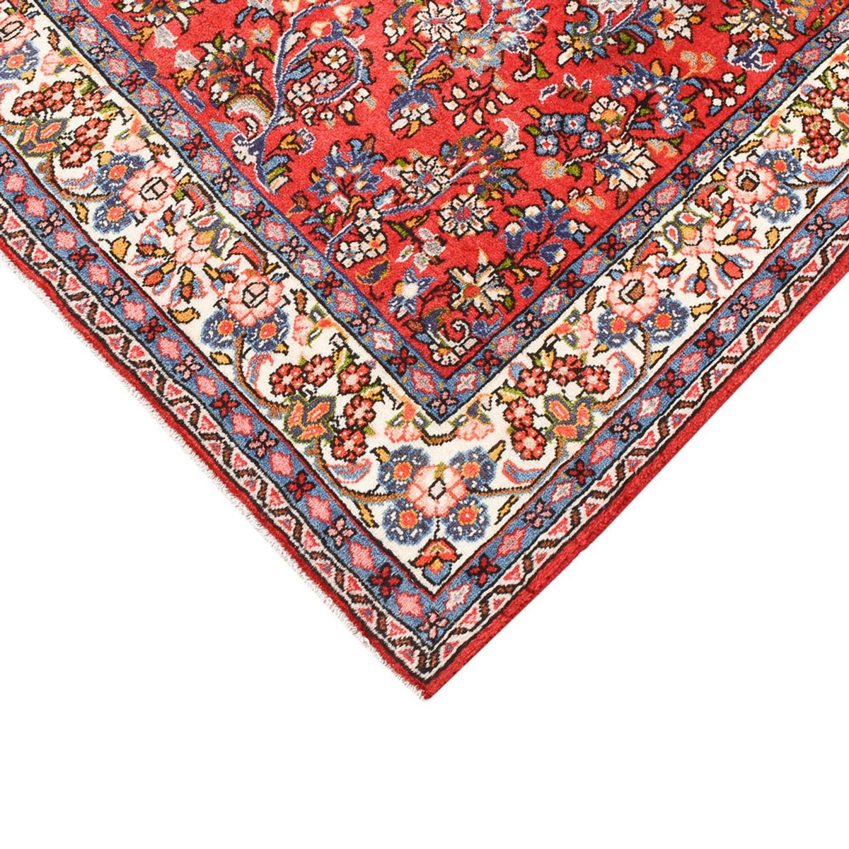Alfombra persa - Clásica - 207 x 127 cm - rojo
