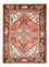 Alfombra persa - Nómada - 205 x 156 cm - rojo claro