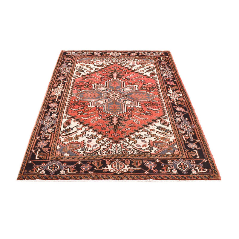 Alfombra persa - Nómada - 205 x 156 cm - rojo claro