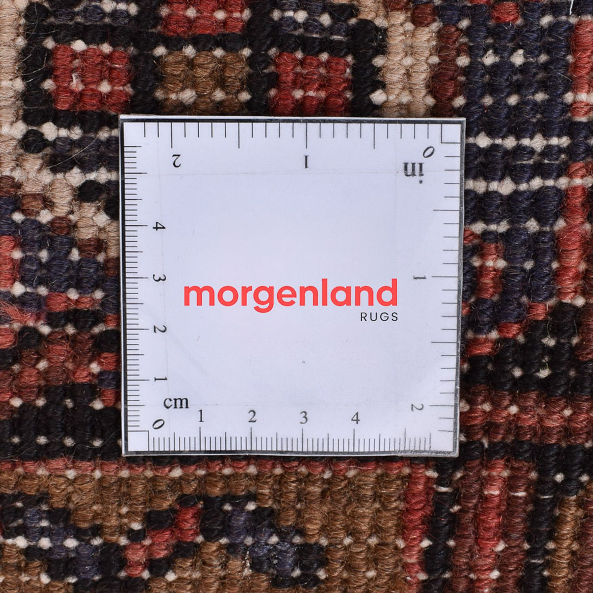 Alfombra persa - Nómada - 205 x 156 cm - rojo claro