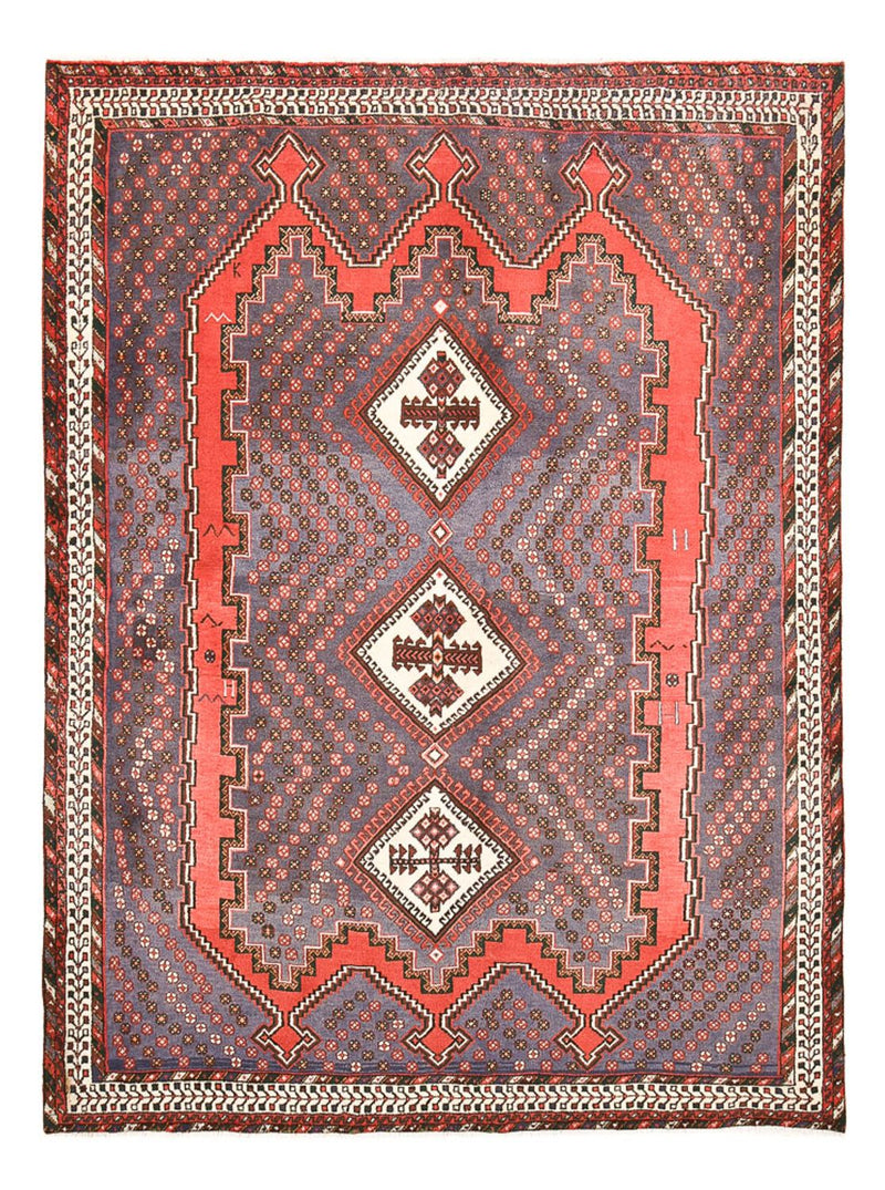 Alfombra persa - Nómada - 241 x 180 cm - óxido