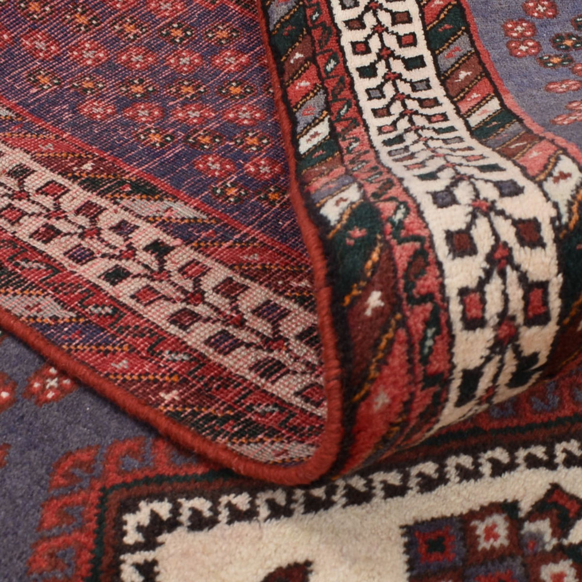 Alfombra persa - Nómada - 241 x 180 cm - óxido