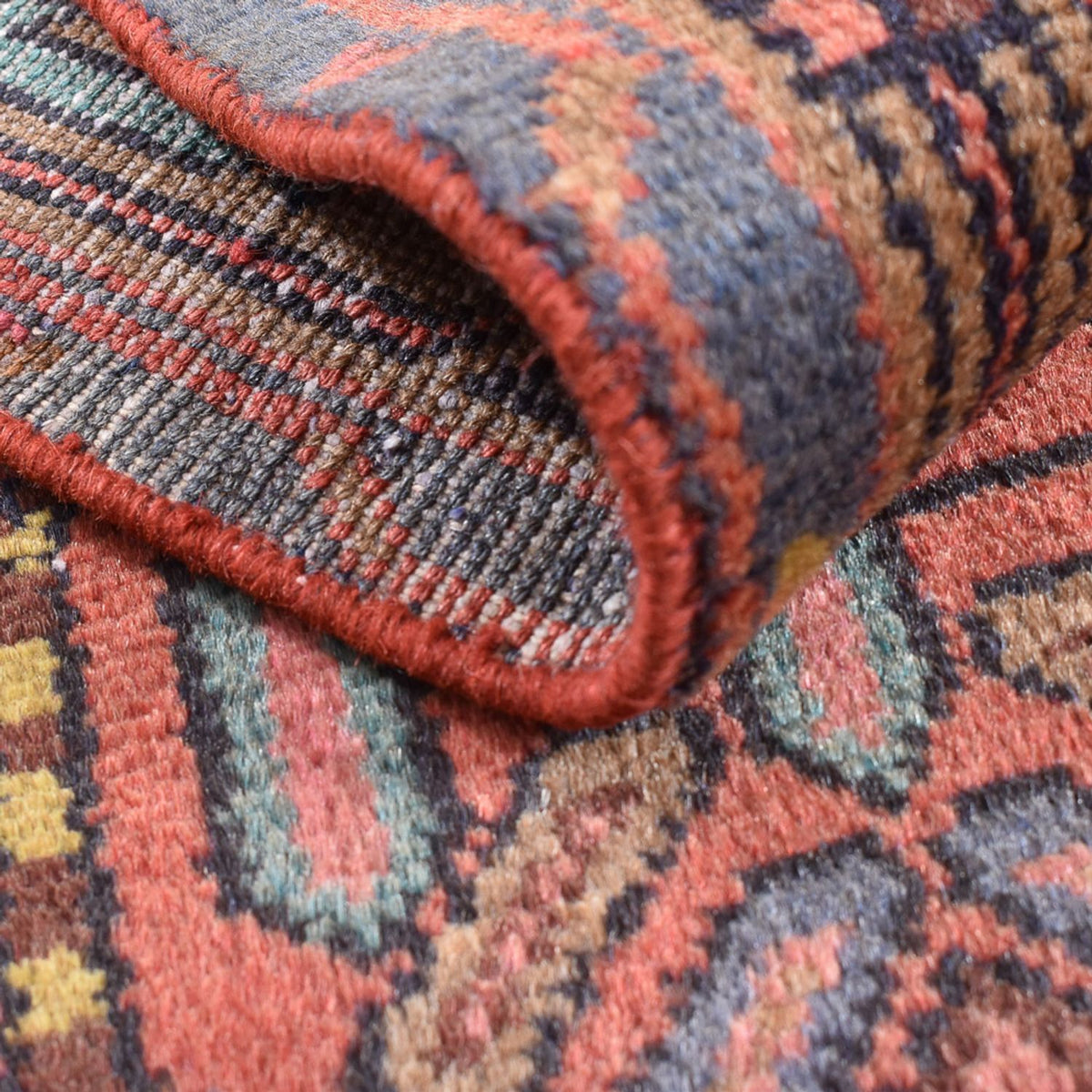 Alfombra de pasillo Alfombra persa - Nómada - 294 x 75 cm - óxido