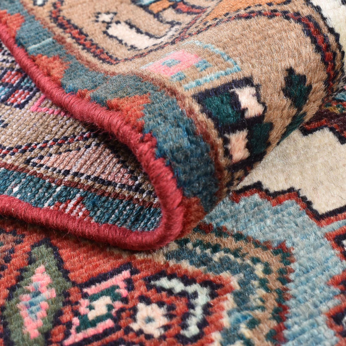 Alfombra de pasillo Alfombra persa - Nómada - 285 x 78 cm - multicolor