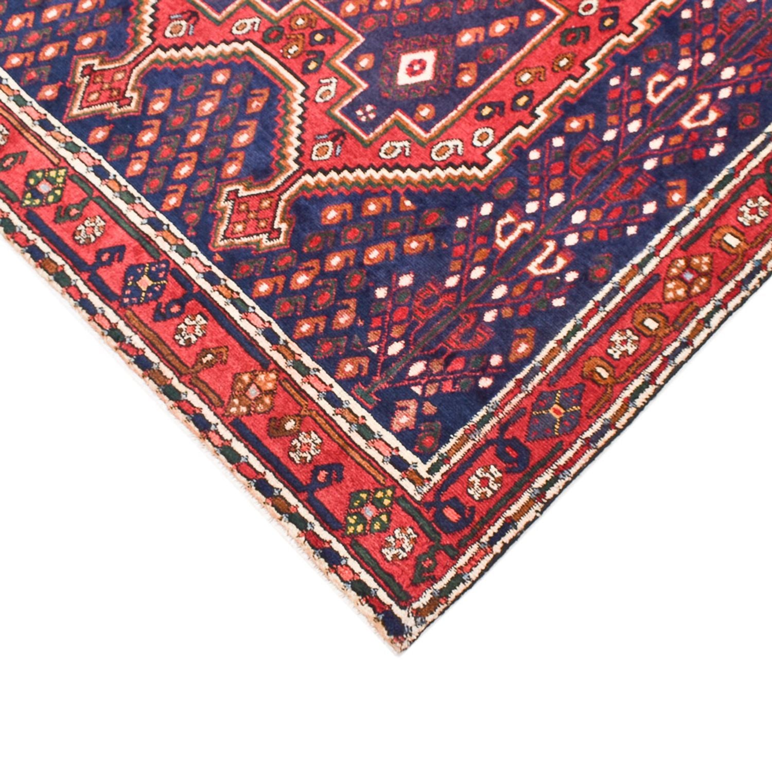 Alfombra persa - Nómada - 246 x 159 cm - óxido
