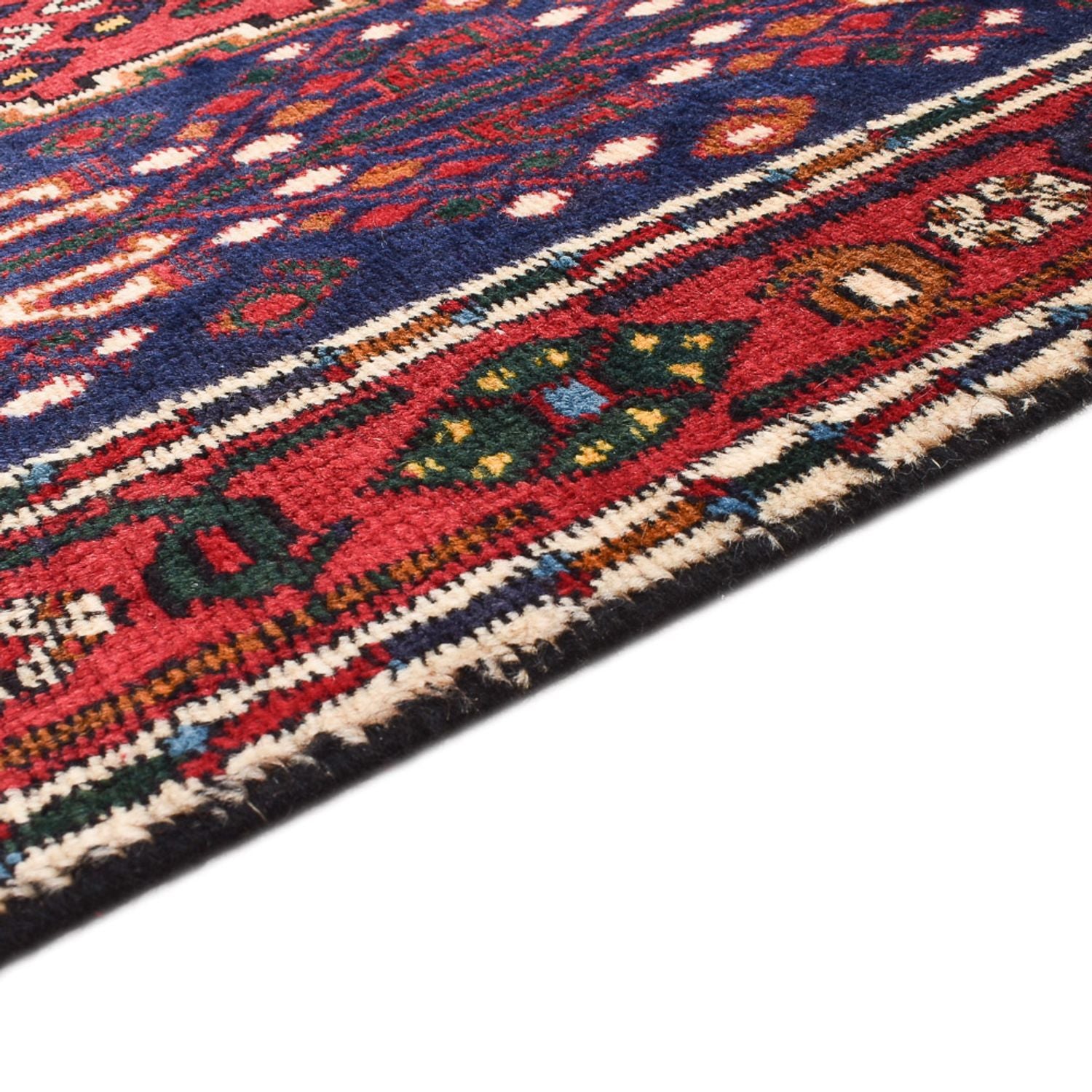 Alfombra persa - Nómada - 246 x 159 cm - óxido