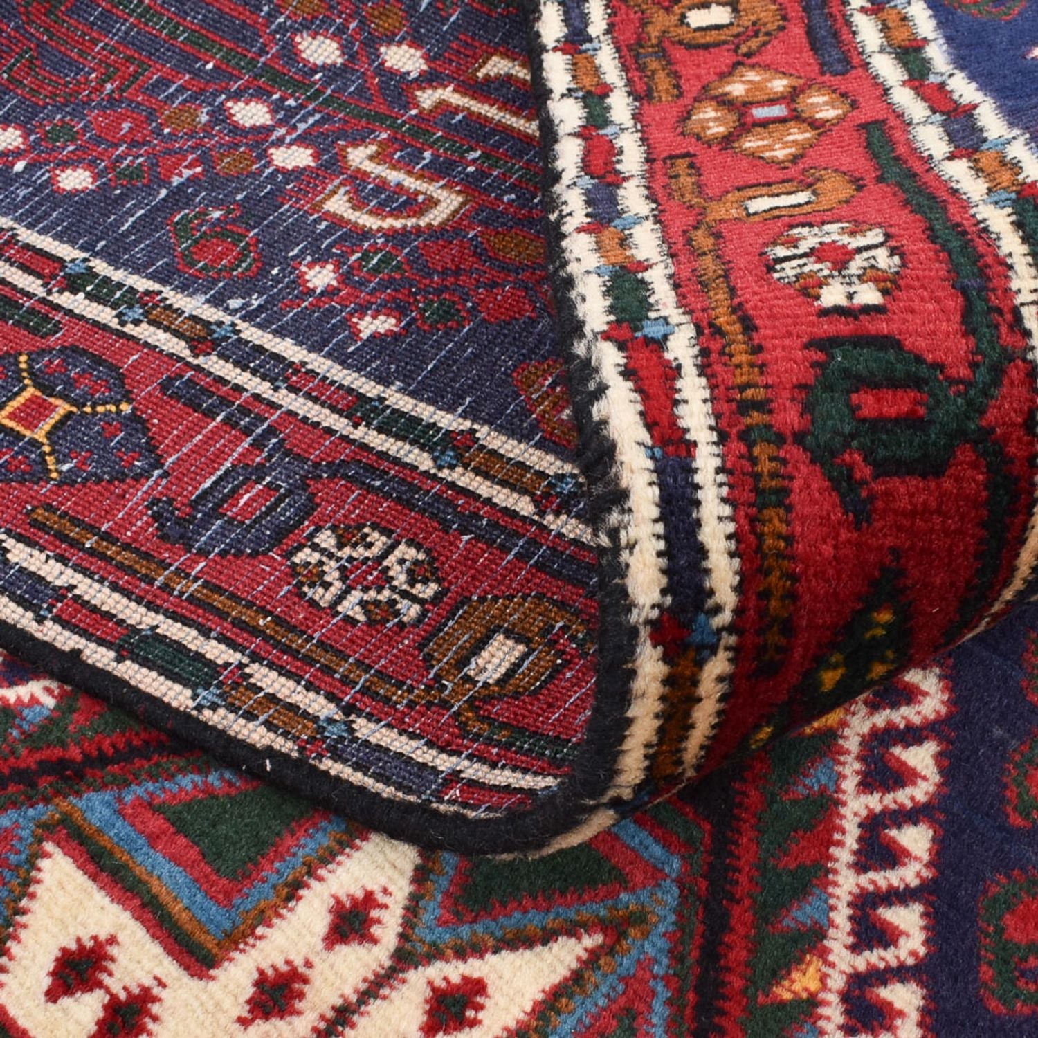 Alfombra persa - Nómada - 246 x 159 cm - óxido