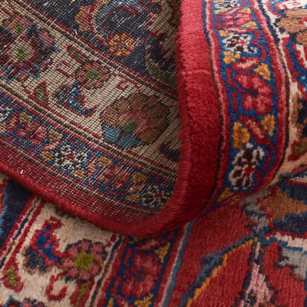 Alfombra persa - Clásica forma especial  - 340 x 303 cm - rojo