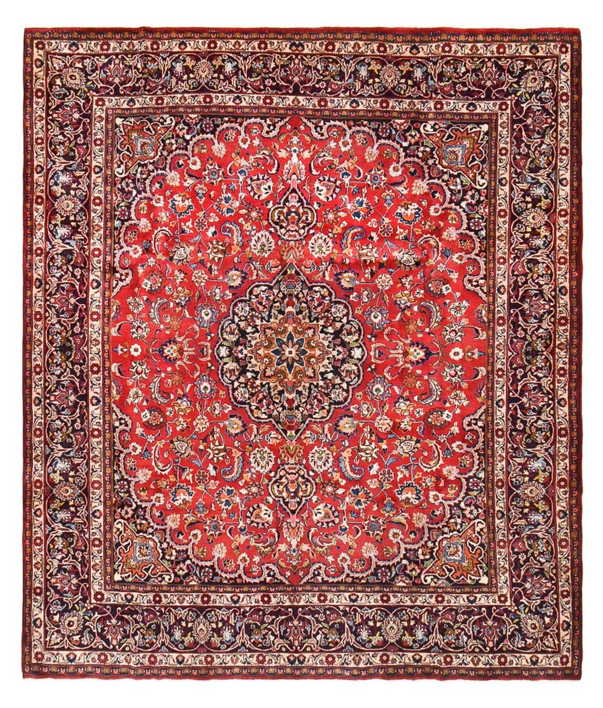 Alfombra persa - Clásica - 341 x 294 cm - rojo