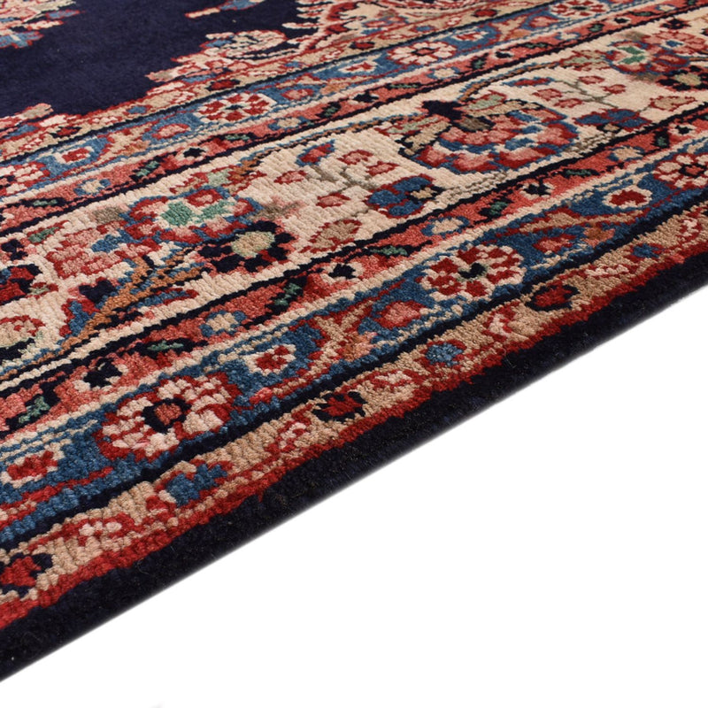 Alfombra persa - Nómada - 287 x 240 cm - azul oscuro
