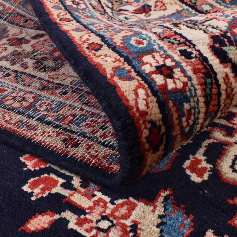 Alfombra persa - Nómada - 287 x 240 cm - azul oscuro