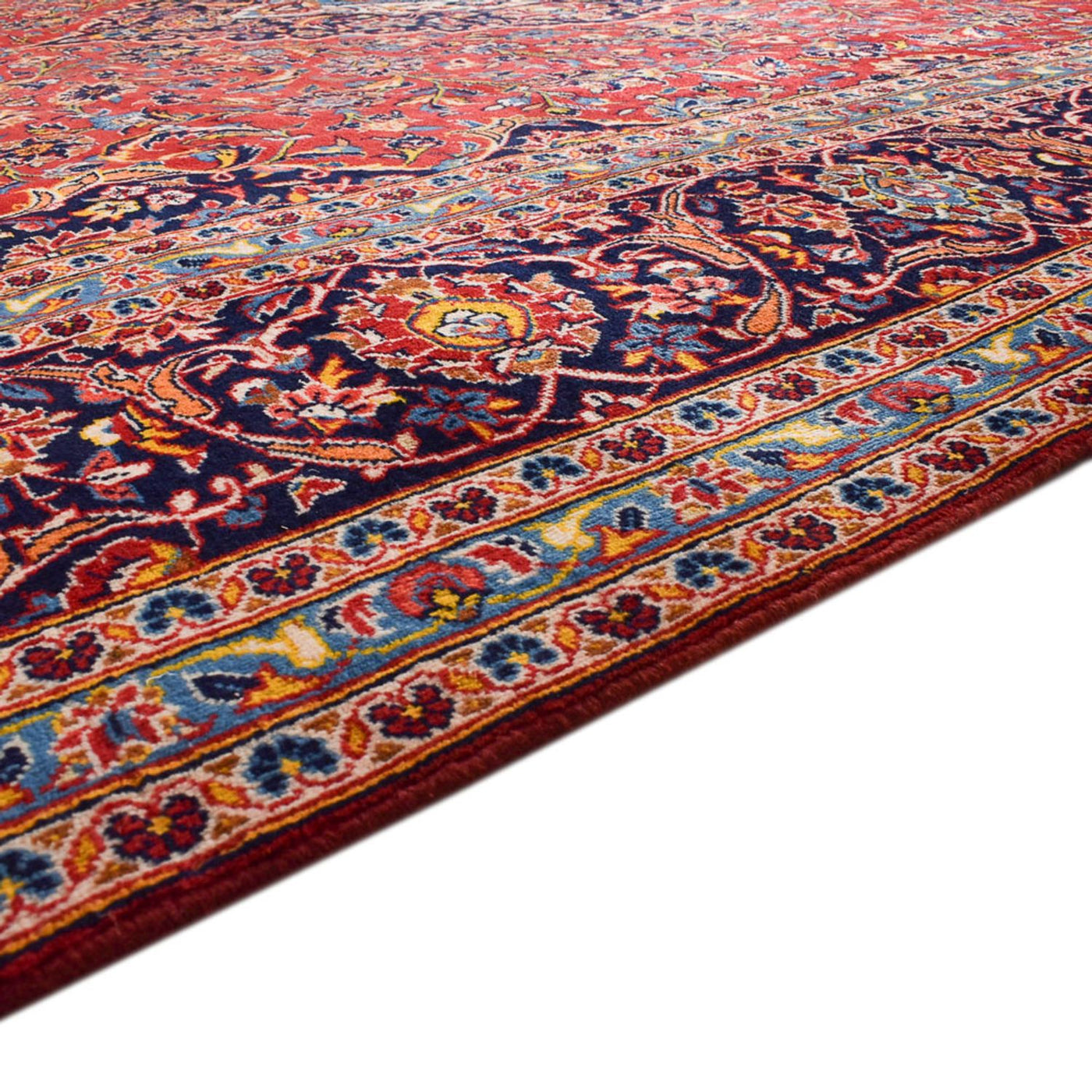 Kashan Alfombra 422x296cm - Alfombra persa