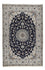 Alfombra persa - Nain - 300 x 195 cm - azul oscuro