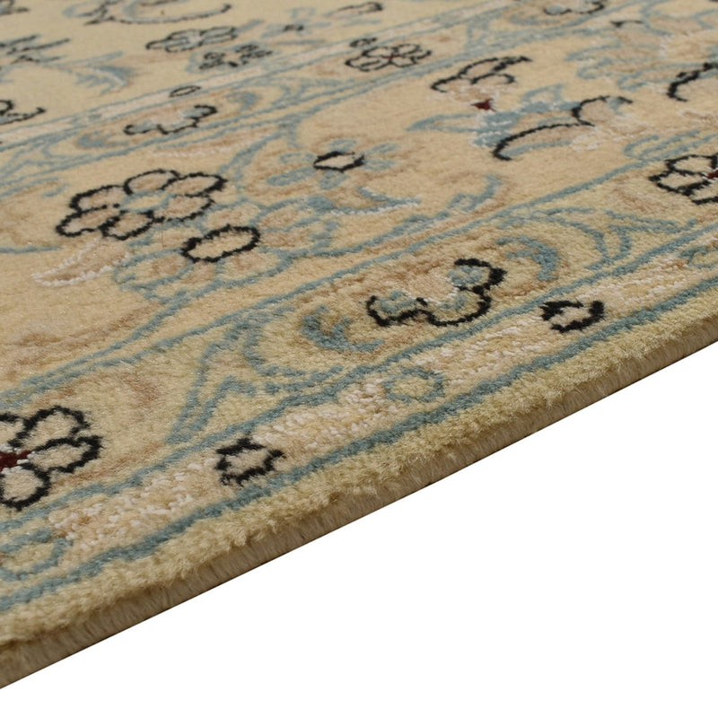 Alfombra persa - Nain - 286 x 198 cm - arena