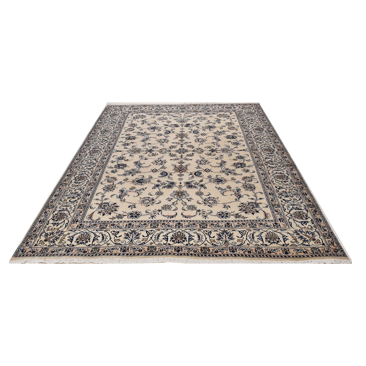 Alfombra persa - Nain - 300 x 202 cm - beige