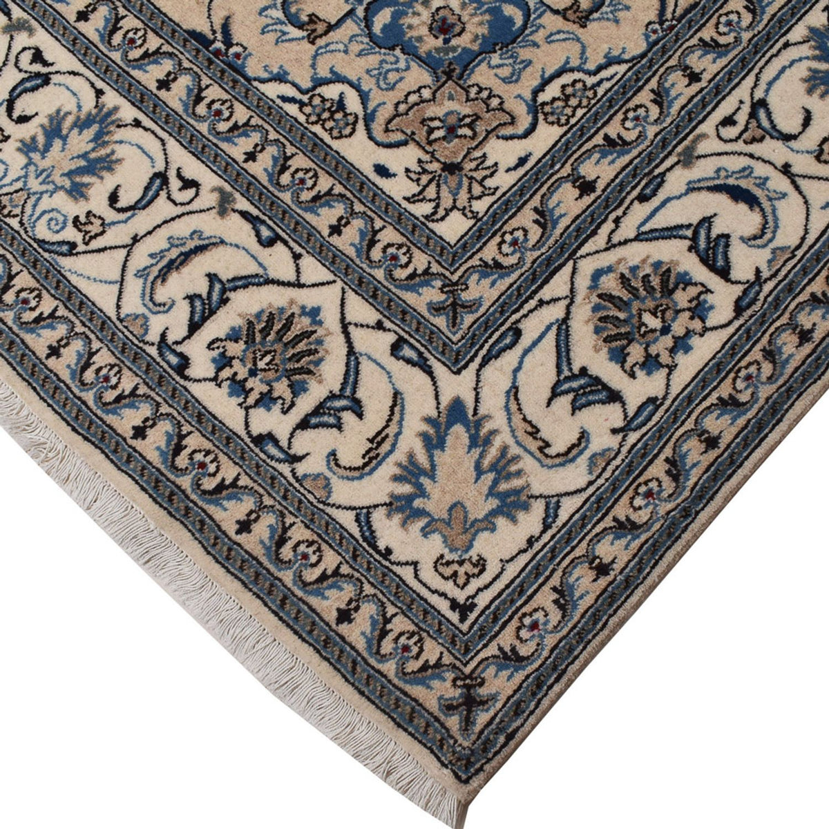 Alfombra persa - Nain - 303 x 192 cm - beige