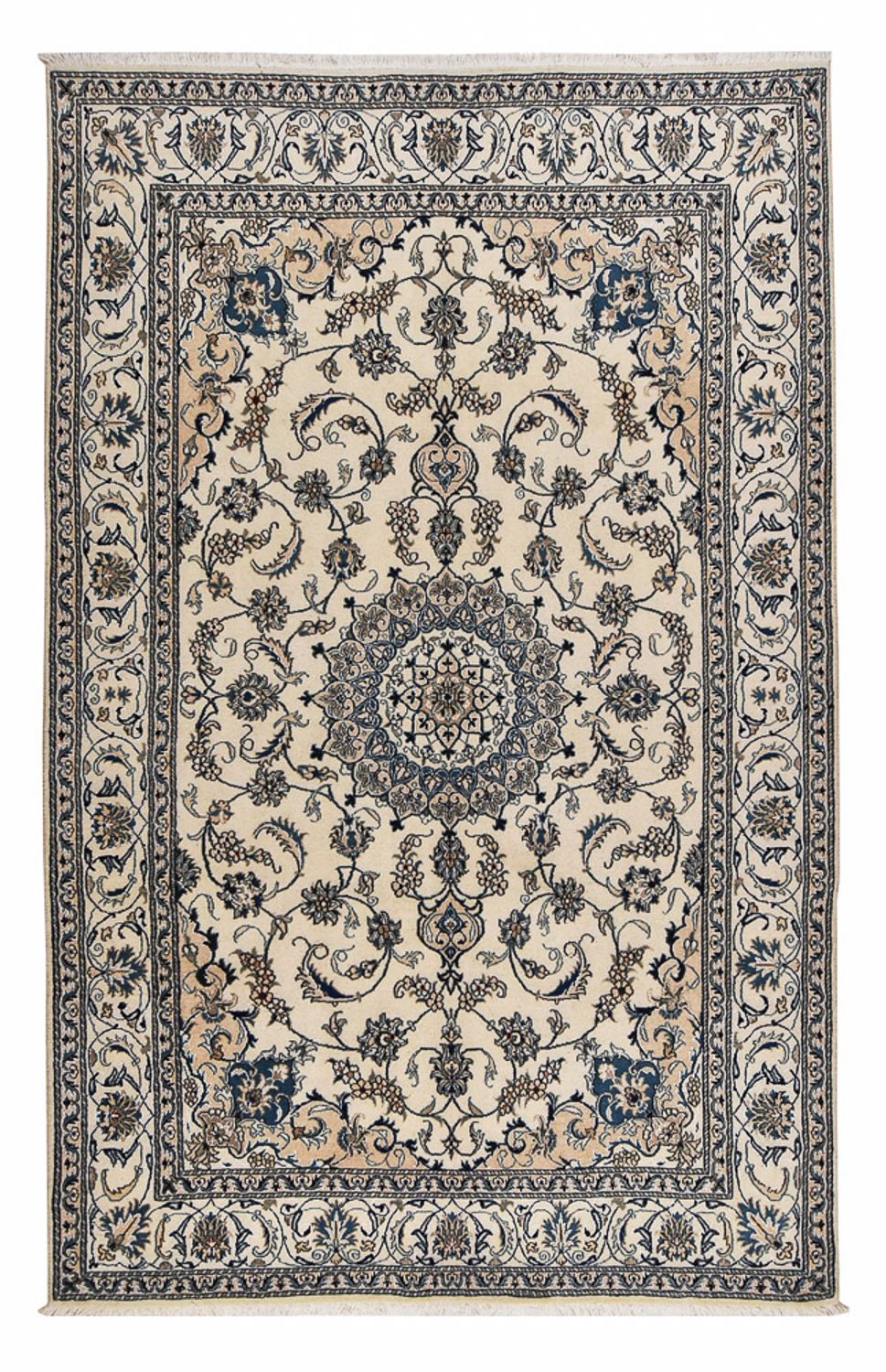 Alfombra persa - Nain - 306 x 192 cm - beige