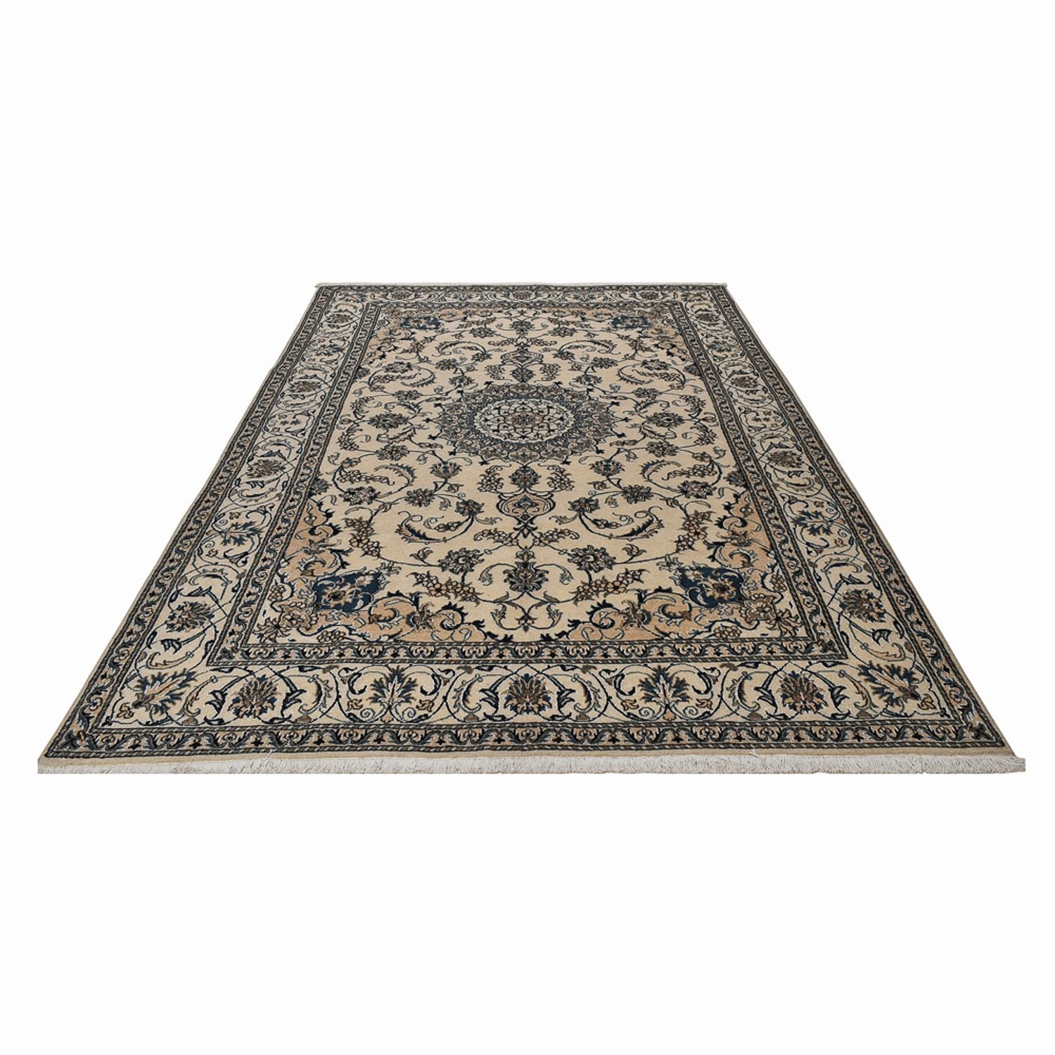 Alfombra persa - Nain - 306 x 192 cm - beige