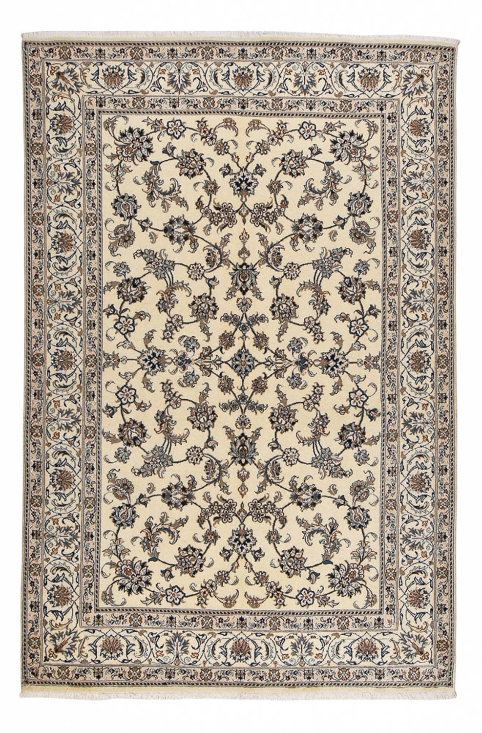 Alfombra persa - Nain - 297 x 194 cm - beige