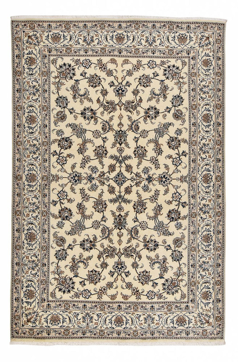 Alfombra persa - Nain - 297 x 194 cm - beige