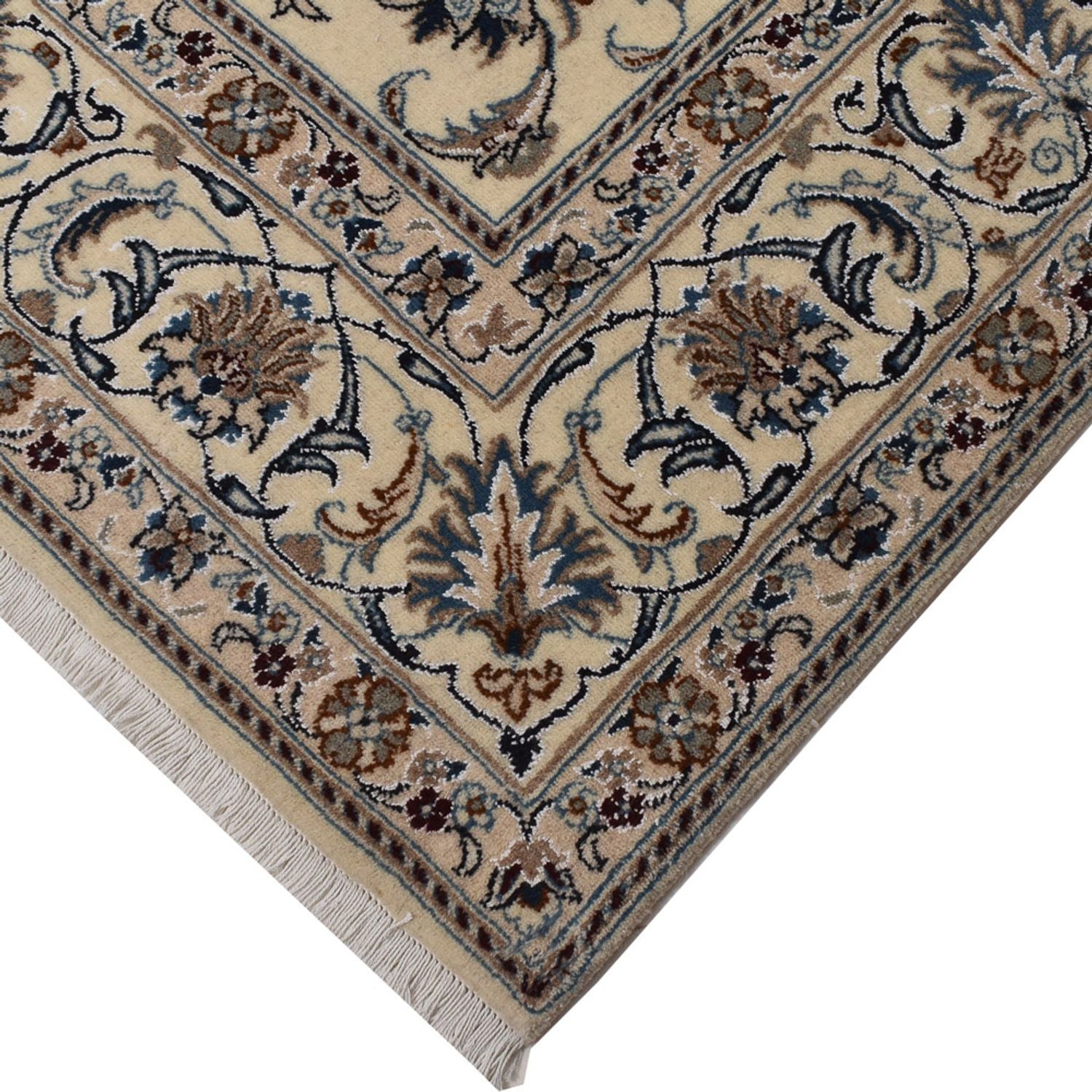 Alfombra persa - Nain - 297 x 194 cm - beige