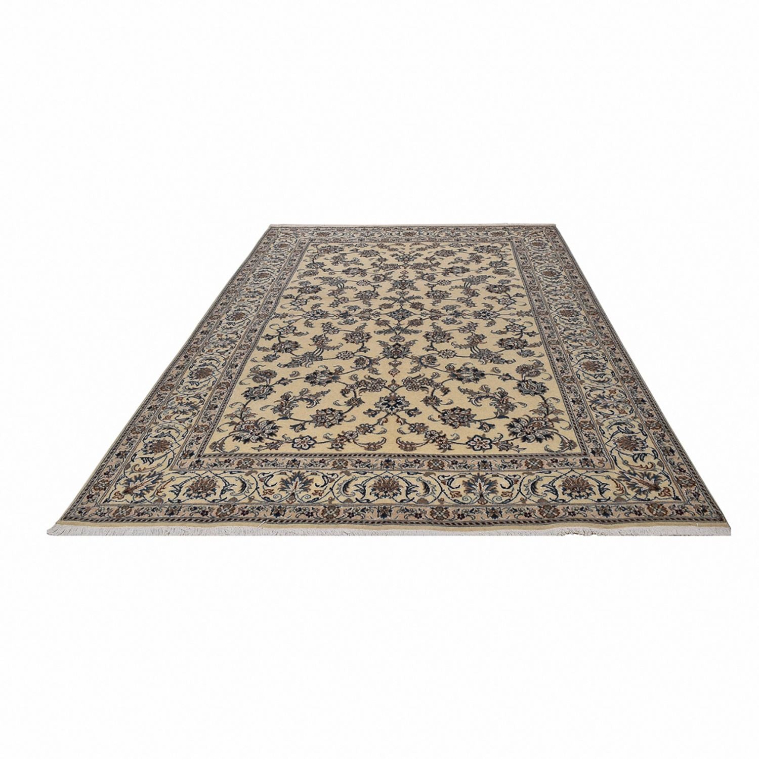 Alfombra persa - Nain - 297 x 194 cm - beige
