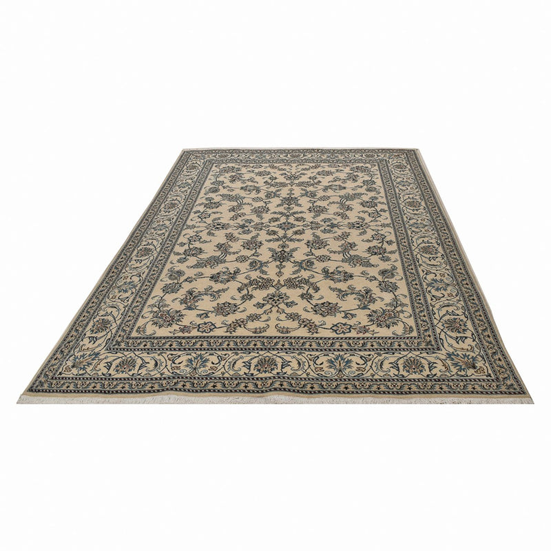 Alfombra persa - Nain - 299 x 196 cm - beige