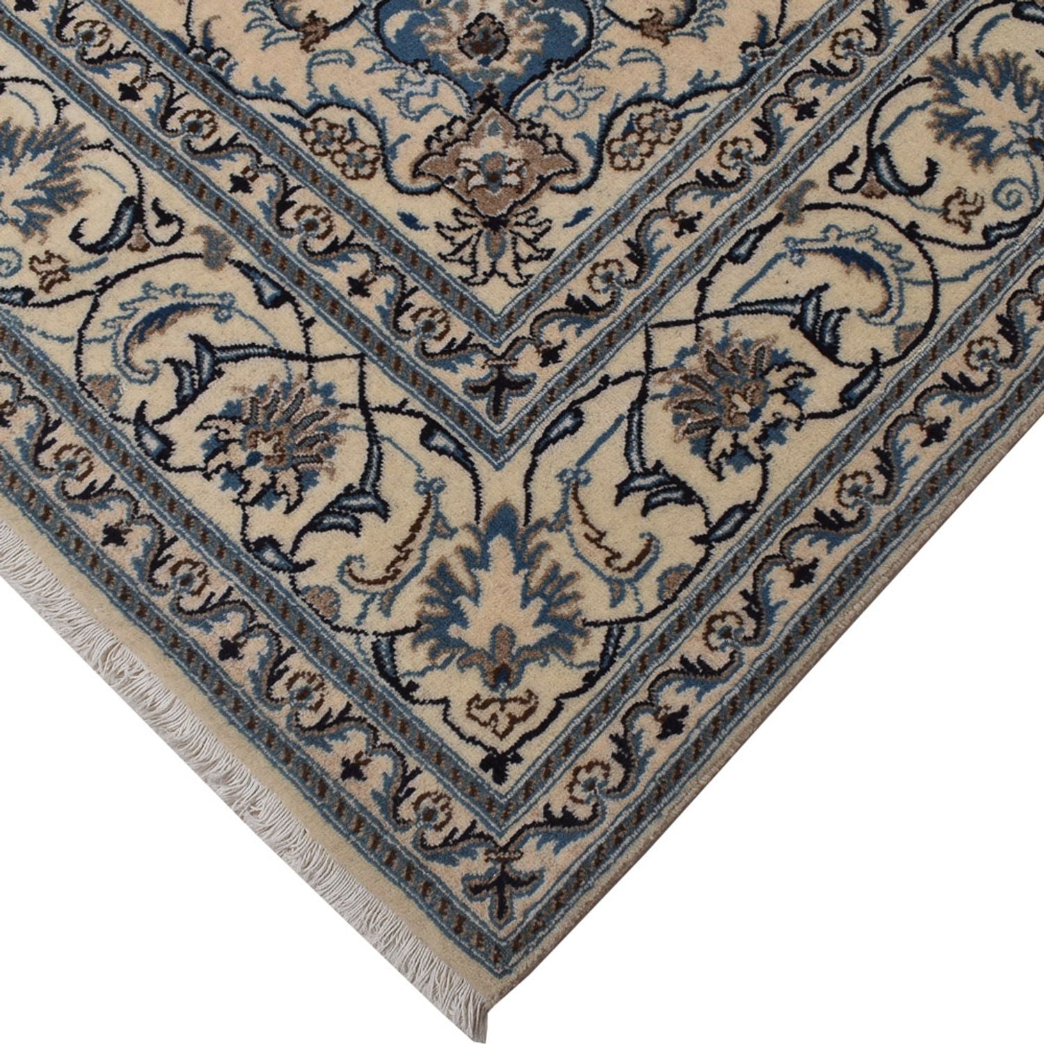 Alfombra persa - Nain - 295 x 194 cm - beige