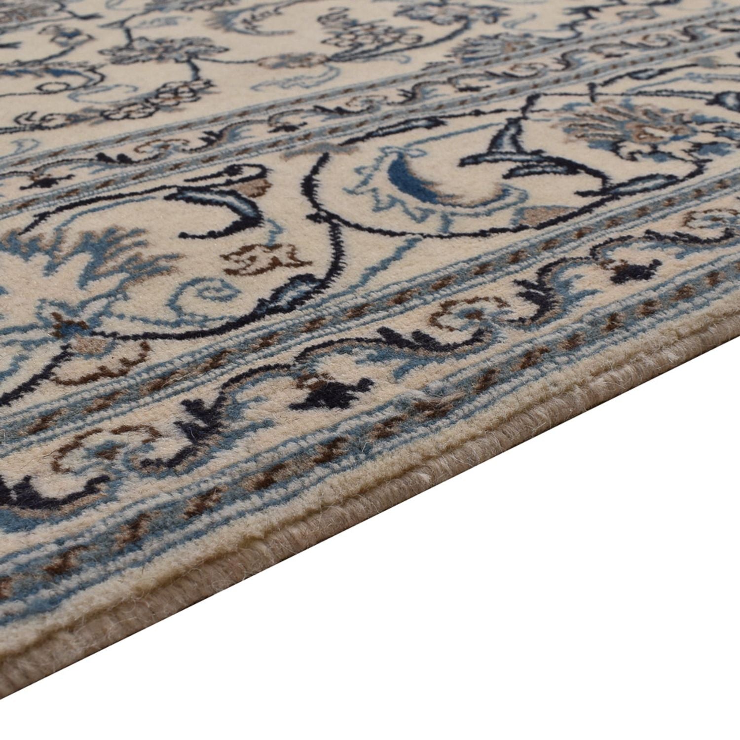 Alfombra persa - Nain - 295 x 194 cm - beige