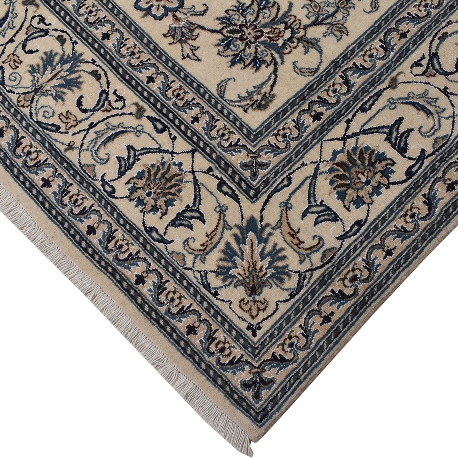 Alfombra persa - Nain - 302 x 193 cm - beige