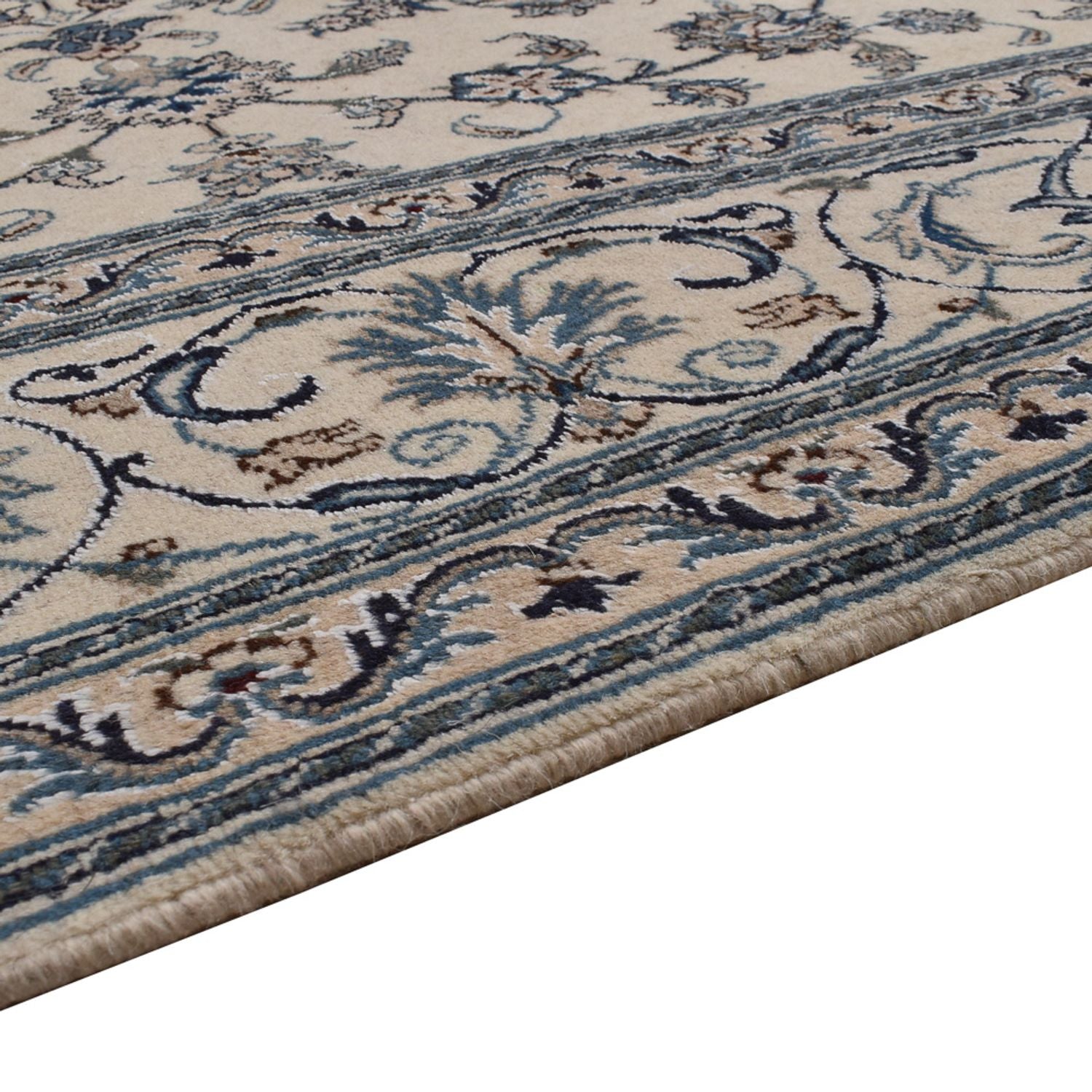 Alfombra persa - Nain - 302 x 193 cm - beige