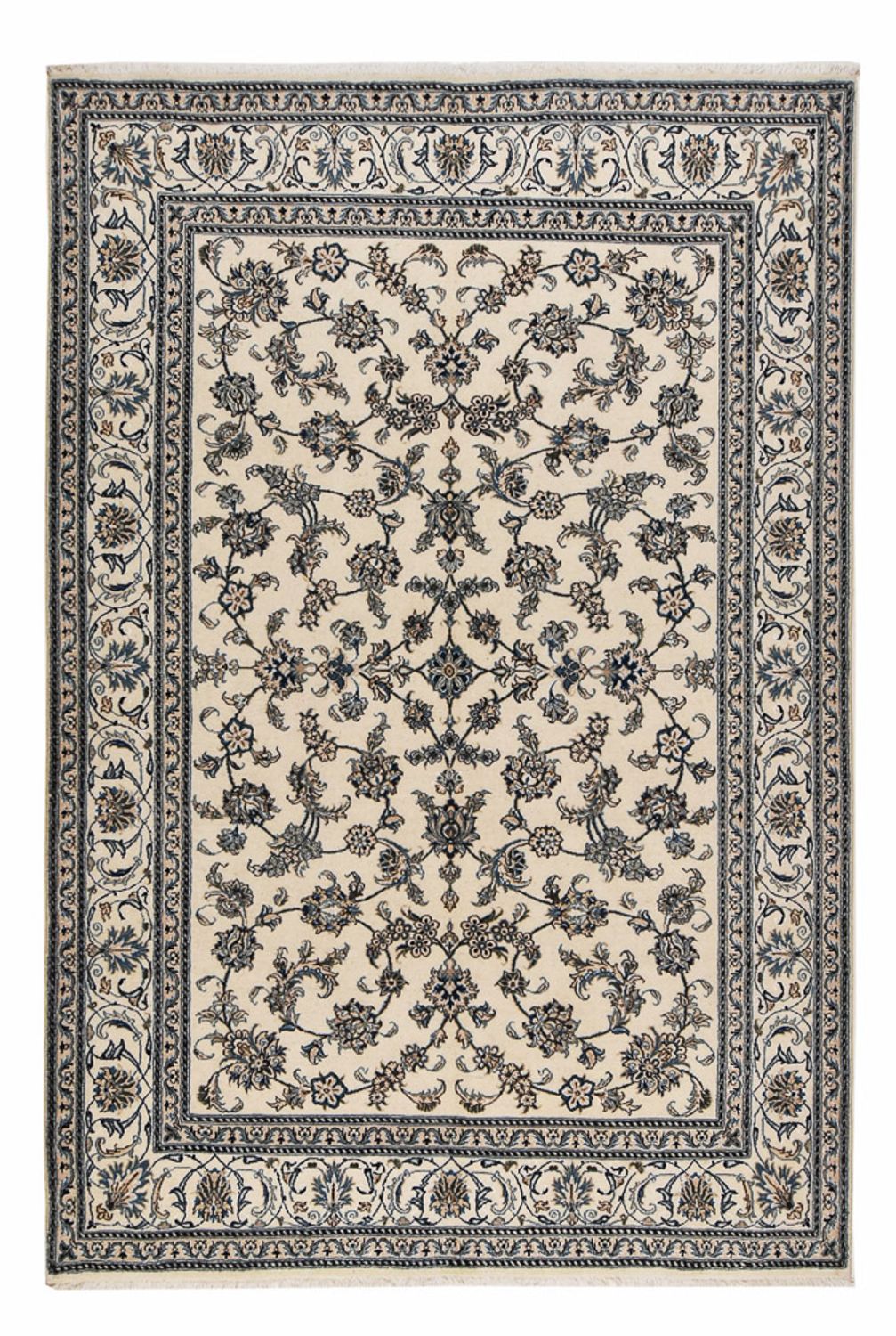Alfombra persa - Nain - 295 x 196 cm - beige