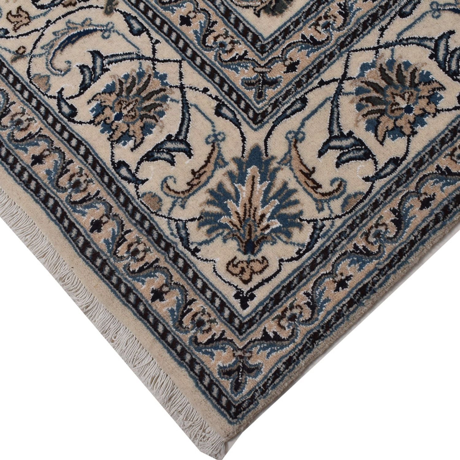 Alfombra persa - Nain - 295 x 196 cm - beige