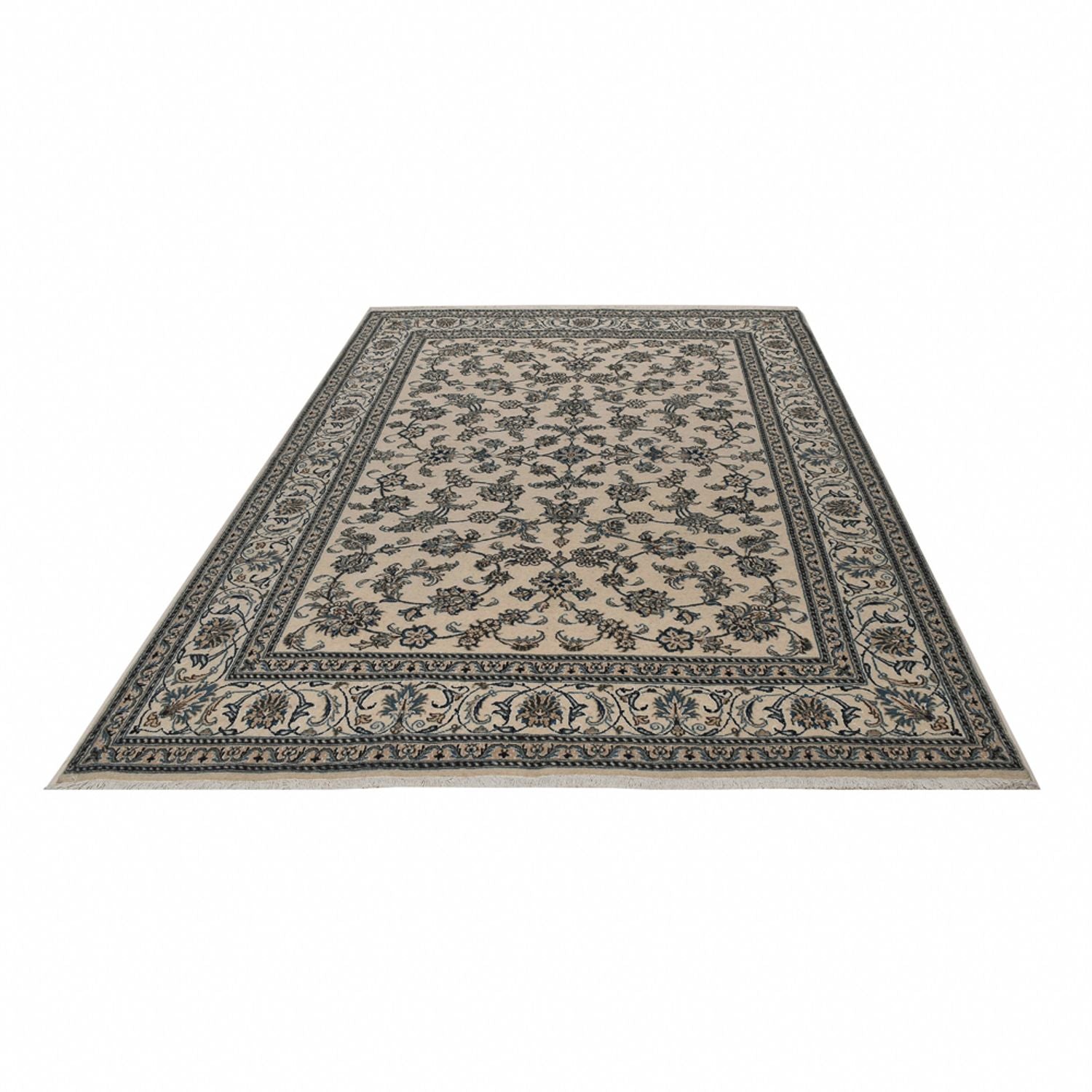 Alfombra persa - Nain - 295 x 196 cm - beige